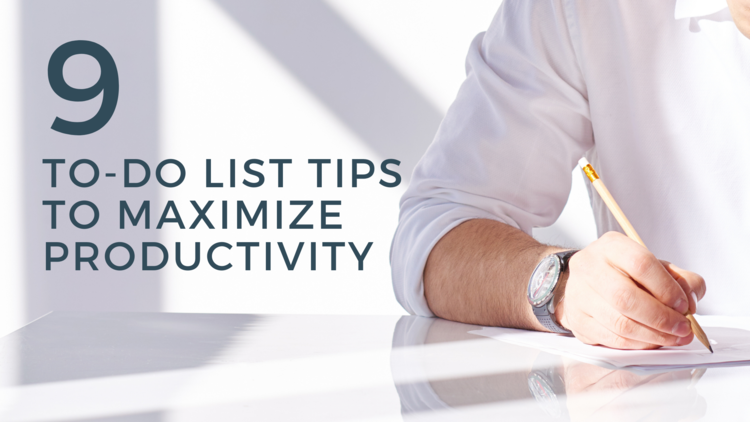 9 to-do list tips to maximize productivity